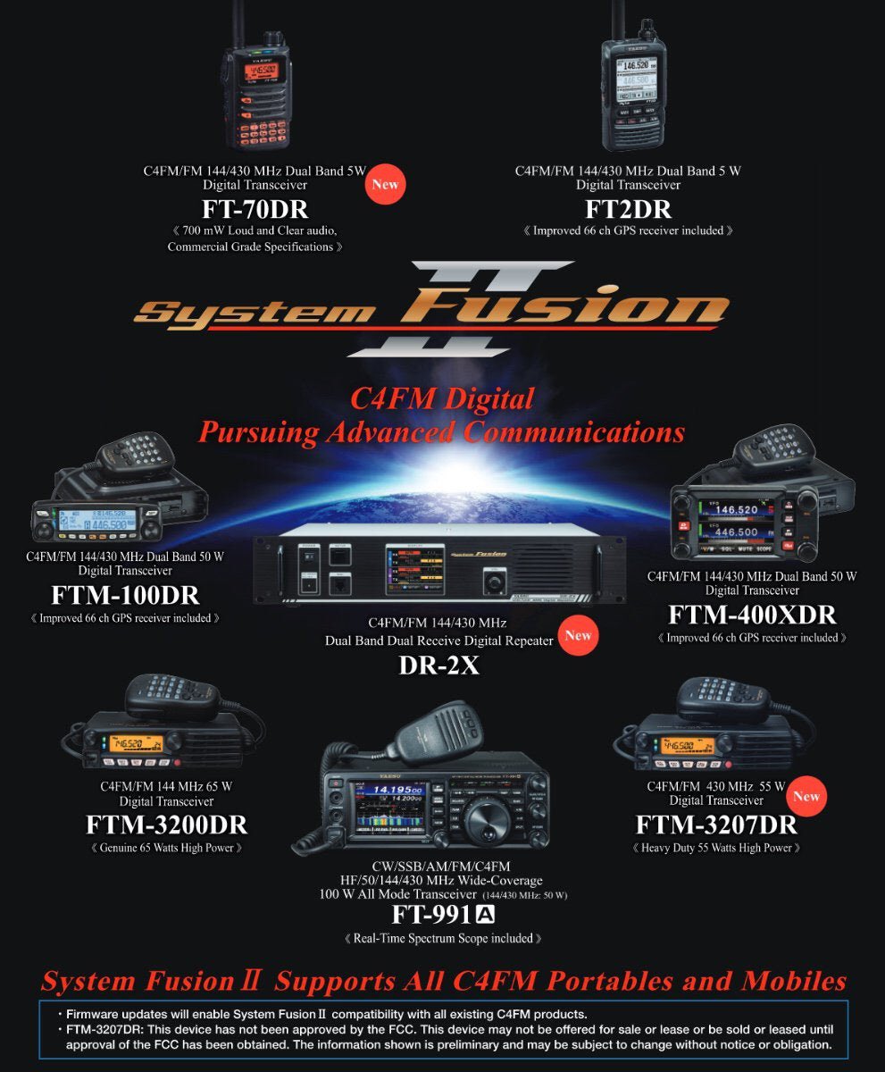 W2GSA_GSARA's tweet photo. Come join our first #Yaesu fusion club net. Thursday 3/5/20 at 9:00 pm eastern. Room # 43360. All are welcome. https://t.co/ZcGaOrQO5o