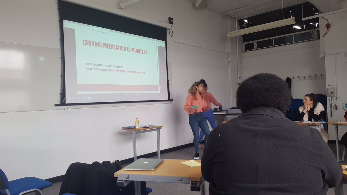 uel_csc's tweet photo. #Holistic pedagogical approach to this #ED6010 highly interactive student-led workshop. Embedded #guidedmeditation #guidedvisualisation #Wellbeing #mentalhealth (ML @EdWithAPassion) https://t.co/y93W4zW9z1