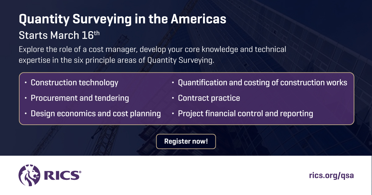 ricsamericas's tweet photo. “The shortage of skilled labor is having a significant impact on affordability as companies compete for qualified #costmanagers, #projectmanagers & skilled trades.
This trend will likely cont. to limit #construction activity short & long term."
Learn: https://t.co/1Fwuf3AOfC https://t.co/vjDGtWRnzf