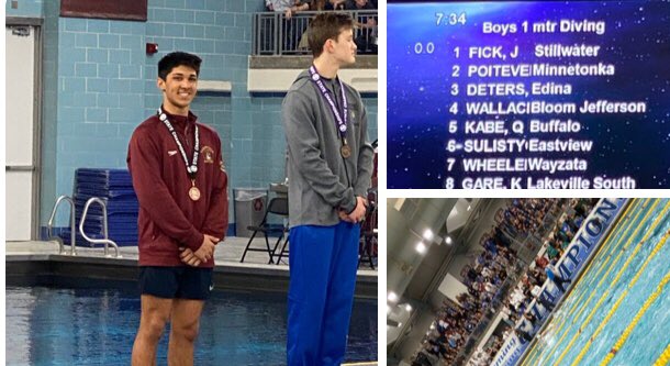 mameier9148's tweet photo. Proud of this young man. Not only in achieving ALLSTATE and 8th at State Diving but in his UNASHAMED PUBLIC devotion to JESUS! #CFCLeader #OnCampus https://t.co/NJBZbXgHQ8