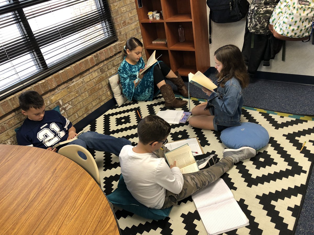 CBond04's tweet photo. We are making inferences about character reactions in book club today! 📖 @StoryFalcons https://t.co/fc1RzJE5sI