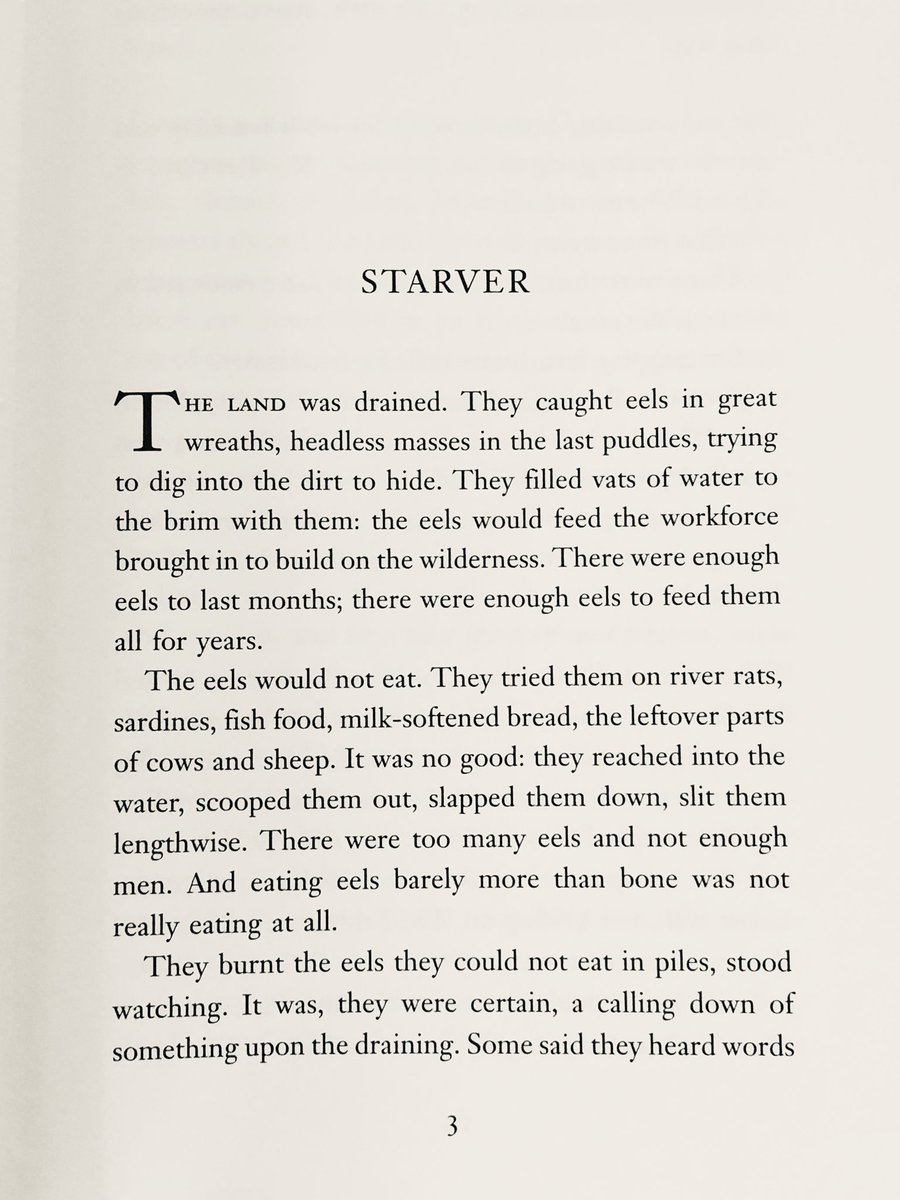 3/2/2020: "Starver" by  @djdaisyjohnson, collected in 2016's FEN, published in the US by  @GraywolfPress.