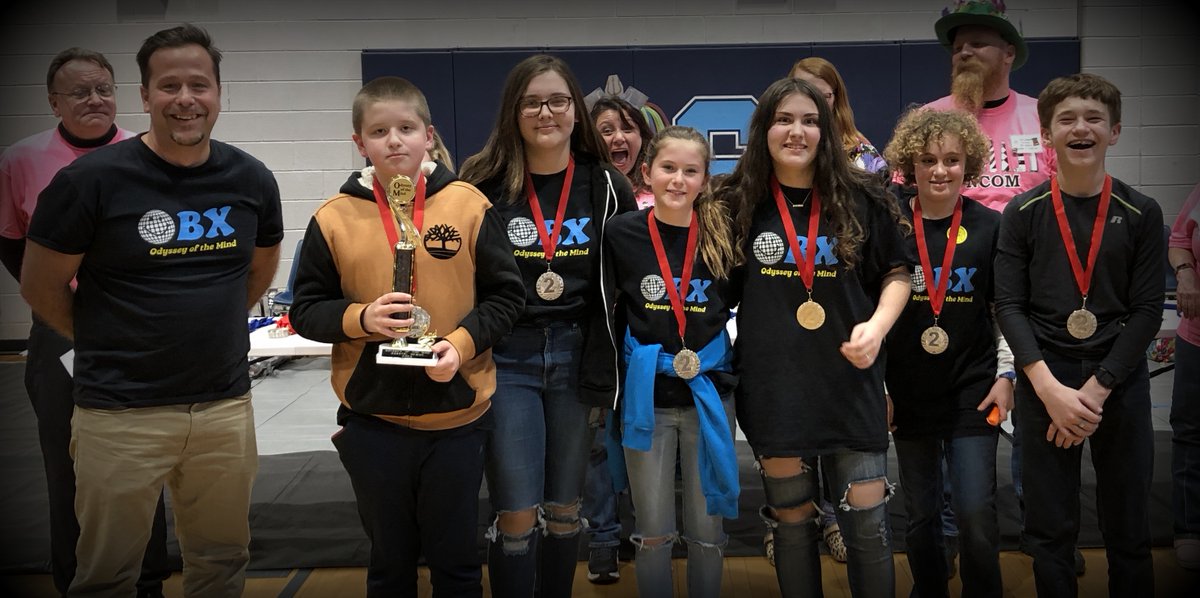 Congrats to the FFMS Odyssey of the Mind Teams! Both groups did very well at the Regional Competition on Saturday. The "Networking" Team earned 3rd Place, and the "Balsa Limbo" team (pictured below) was awarded 2nd Place and is headed to the State competition on March 21st!