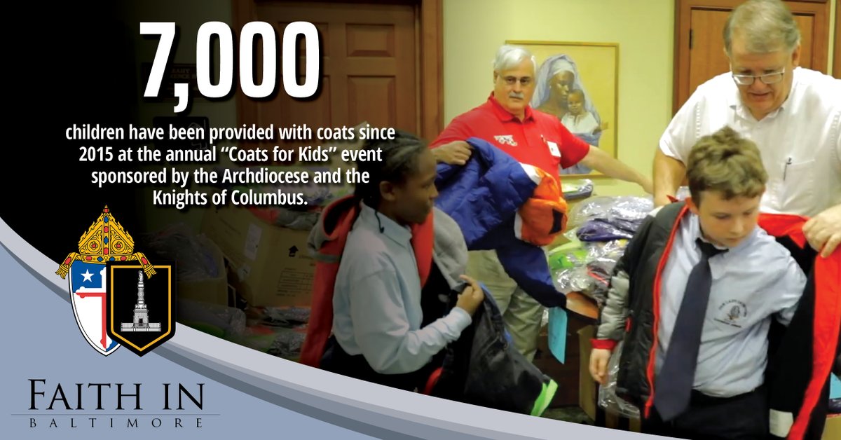 archbalt's tweet photo. Giving back to the community is what we do at the Archdiocese of Baltimore. Catholic groups such as the Knights of Columbus are an invaluable resource for Baltimore neighborhoods. #faithinbaltimore https://t.co/KTQ3cQEEE9