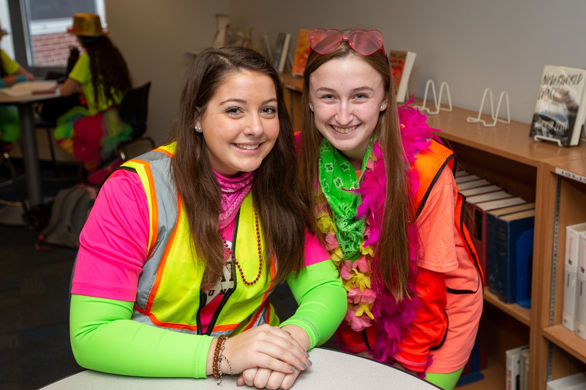 SHMDphotos's tweet photo. Day one of #SHMD20 Spirit Week!! Neon Day!! #SouthHighMarathonDance @SGFSchools https://t.co/likXIiOg8i