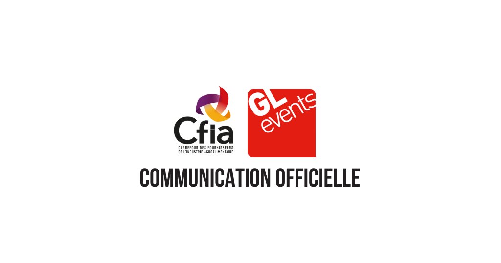 🚨COMMUNICATION – REPORT CFIA RENNES 2020🚨

GL Events, organisateur du #CFIARennes, annonce que son édition 2020, initialement prévue du 10 au 12 mars, est reportée aux 𝟐𝟔-𝟐𝟕-𝟐𝟖 𝐦𝐚𝐢 𝟐𝟎𝟐𝟎 au Parc des Expo Rennes Aéroport.

➕d'informations à retrouver prochainement