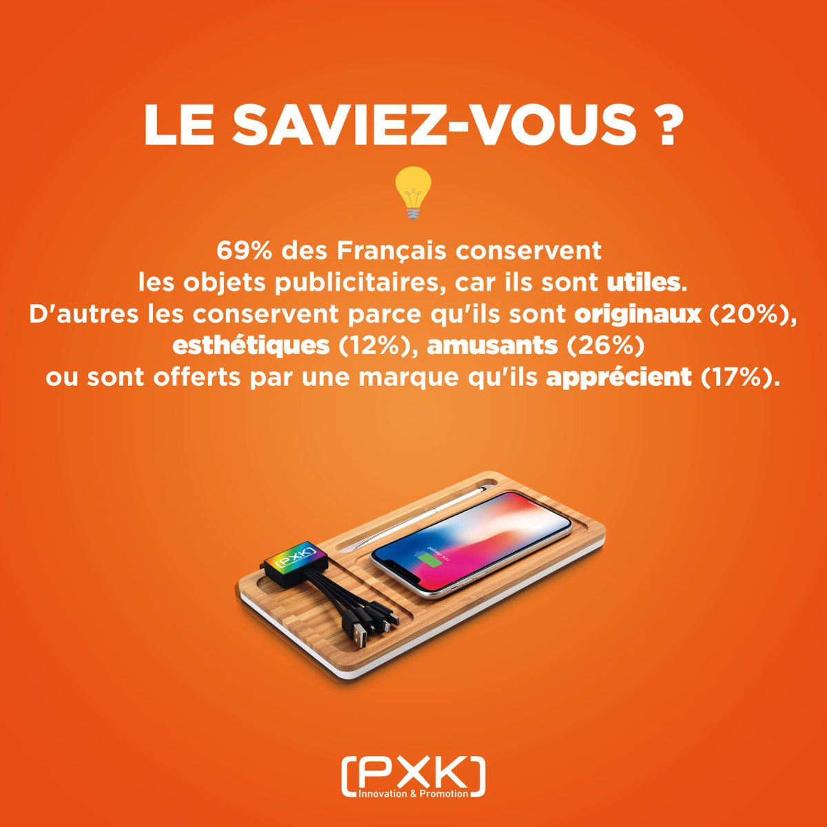PixikaTech's tweet image. Et si vous souhaitez qu'ils aient une SUPER image de votre marque, offrez un objet utile et original 😉.

#infodujour #cadeau #cadeauclient #objetpublicitaire #goodies #personnalisable #communication #marketing #publicite #pixika