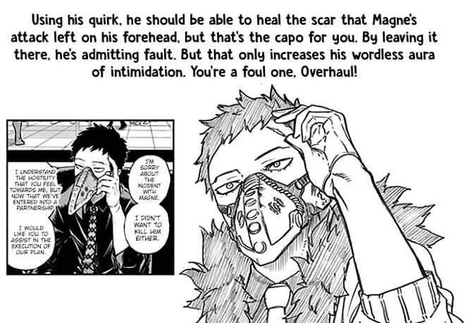 _overhauls's tweet photo. No one talks about how Overhaul actually wanted to give Mr Compress his arm back, or how he felt bad about k*llng Magne https://t.co/78vVuK1jWZ