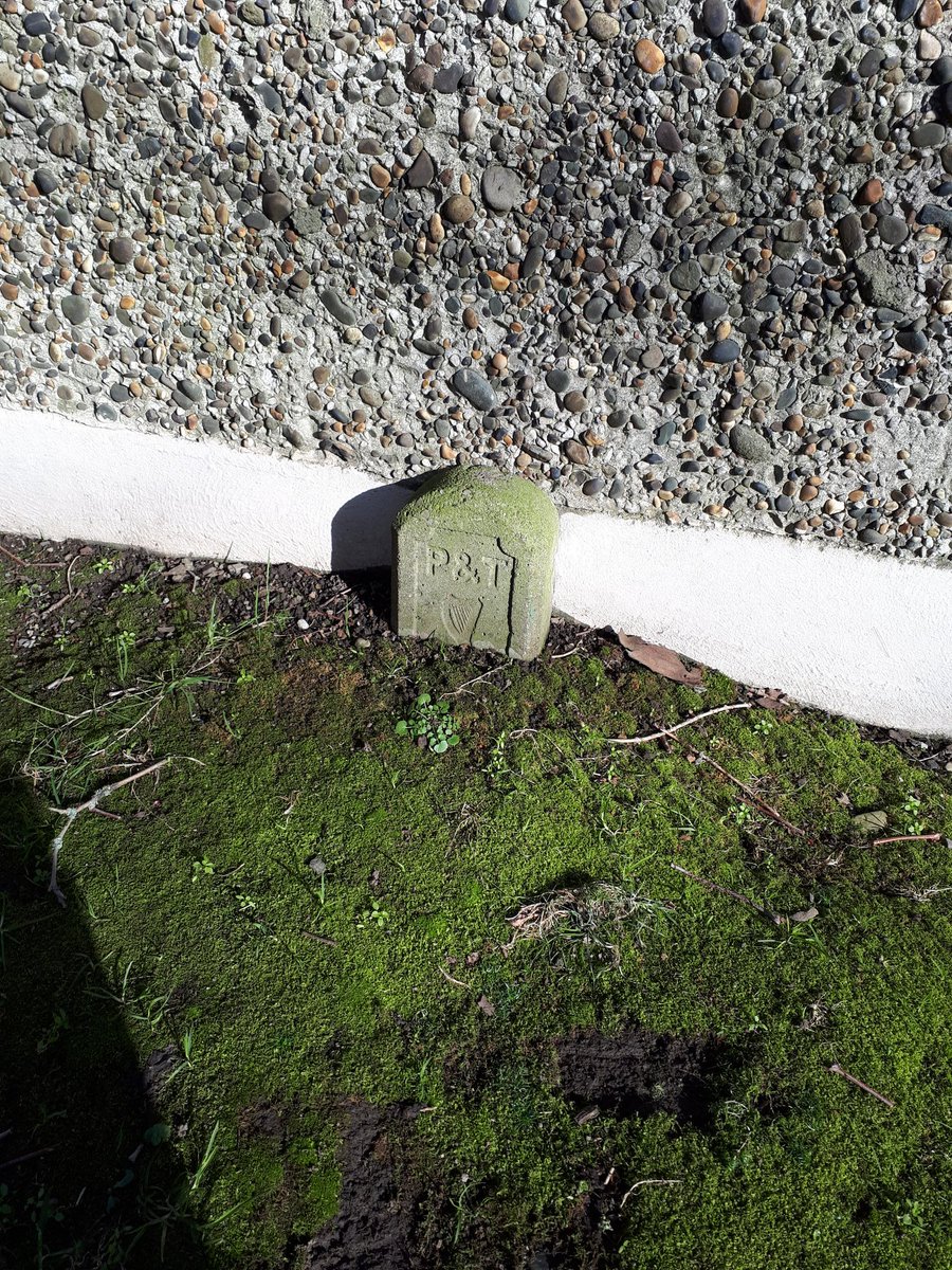 JimRyanWW's tweet photo. The things kids and teachers spot when they get out of the classroom! First an old P&amp;T marker, one of many on Griffith Ave between Mobhi Rd and Drumcondra. The other a Victorian post box between Drumcondra and Grace Pk. Rd. @RMcMnow @trionacheile @sandracaustin @SusanJPike https://t.co/bSwmOYSTsg