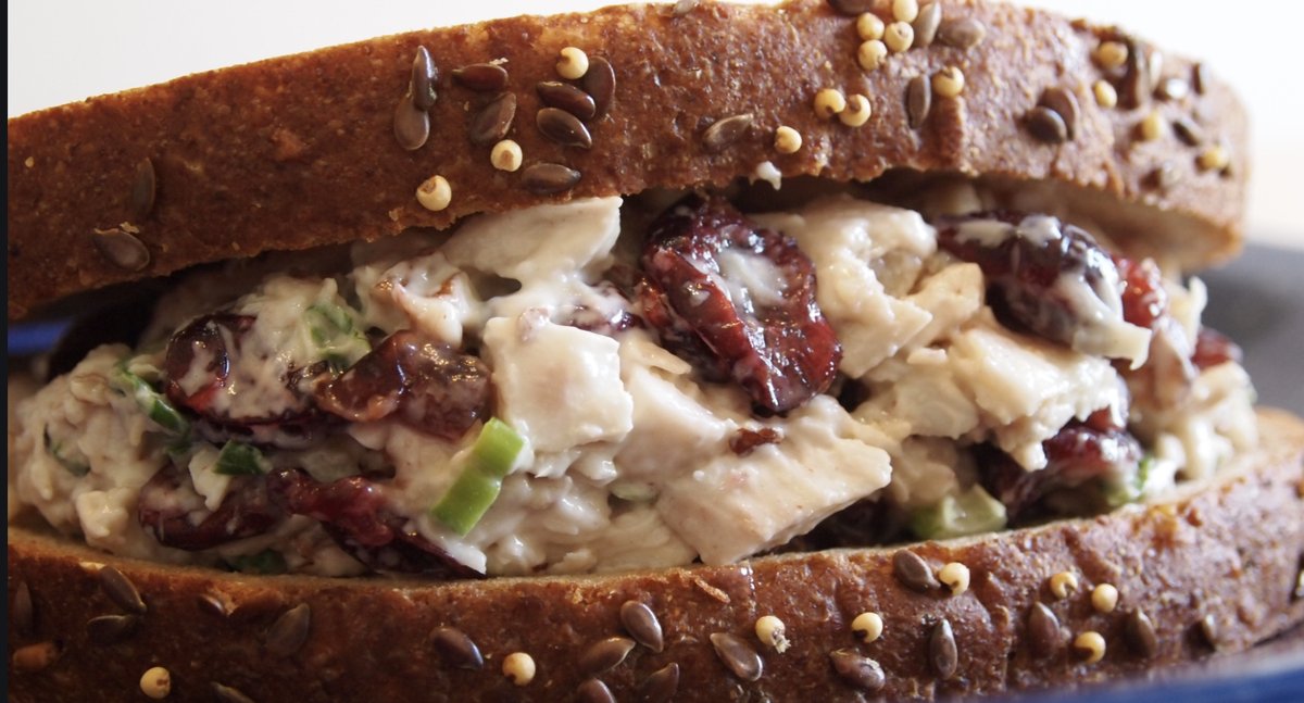 TwelveBrew's tweet photo. Our drive-thru lunch box today features homemade Chicken Salad sandwich! https://t.co/Xc4B5PceVu