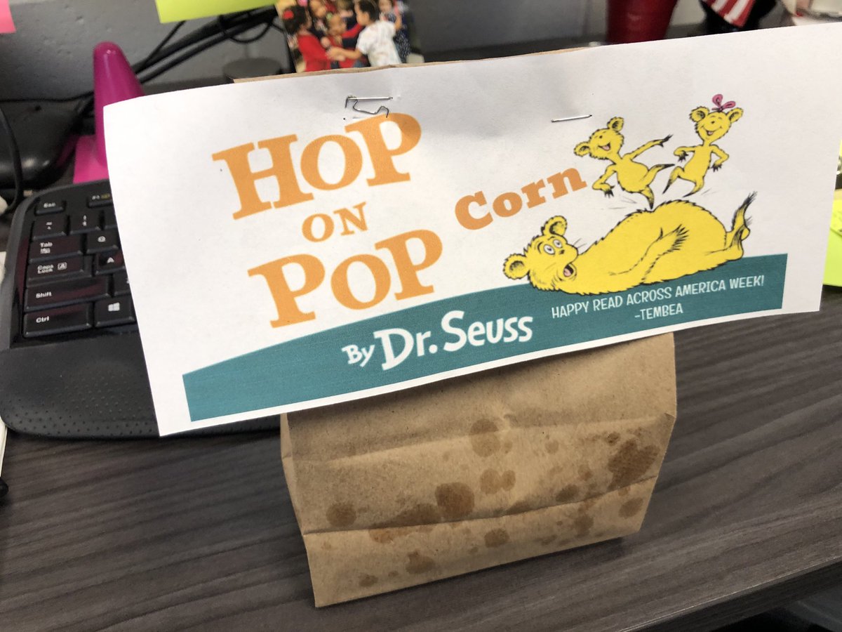 frf1313's tweet photo. Thanks to one of our Houses #TEMBRA for proving a snack for our Dr Seuss celebration this week! #welovedrseuss #MakingConnections4the Future! @grantswoodcs @JEFCOED https://t.co/Cw79S1iWhk