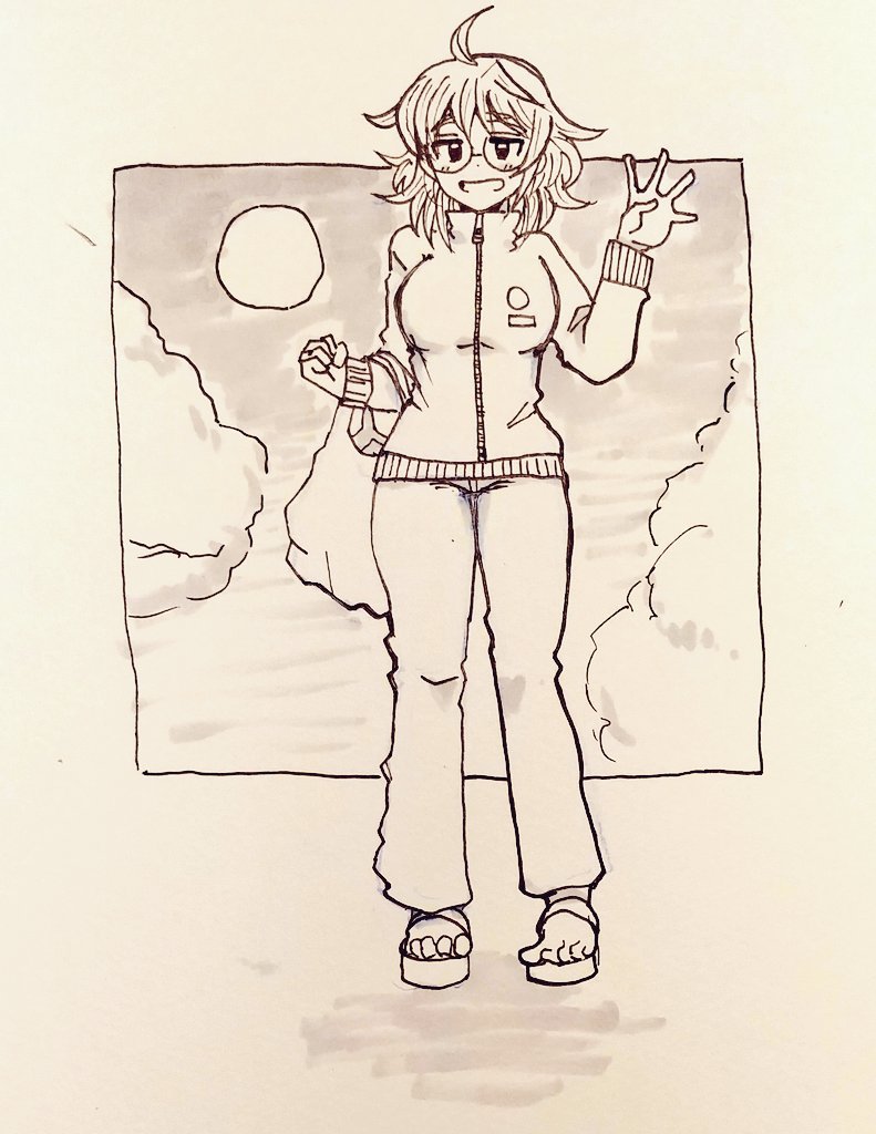 #ひな祭りだし荒木比奈の過去絵を再掲しとけ 