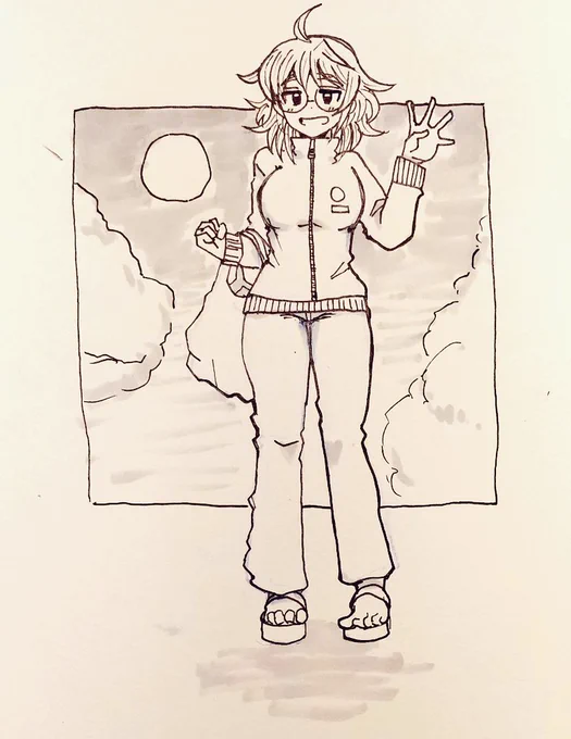 #ひな祭りだし荒木比奈の過去絵を再掲しとけ 