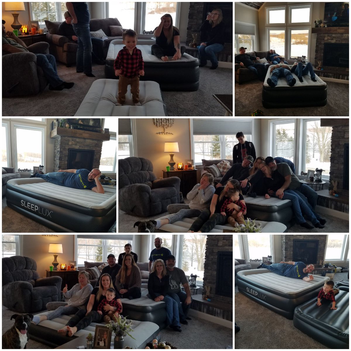 JTherasse's tweet photo. Spent Sunday afternoon testing #Sleeplux air mattresses from #bestway  thanks to #tryazon . Very comfortable and easy to inflate with a built in pump. https://t.co/K4hAeqBH7E