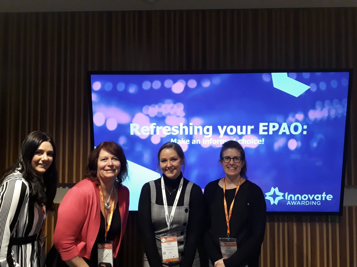 Thank you for attending our workshop at AAC 2020. We hope you'll make an informed choice while refreshing your EPAO!

Don't forget to visit us on our stand for a chat and to grab some refreshing cocktails.

#FEWeekAAC20
