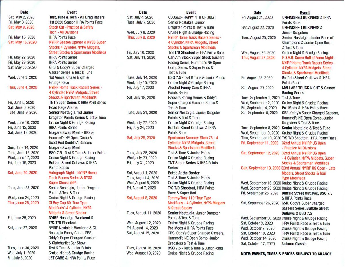 Lancaster Dragway 2022 Schedule Lancaster Speedway & Dragway @ Nyirp (@Lancasterspdwy) / Twitter