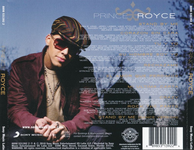 la_musica's tweet photo. Hace exactamente 🔟 años @princeroyce lanzó su primer álbum. Hoy en día es 8️⃣x Platino 💿 #LaMusica https://t.co/zcqjHppd30