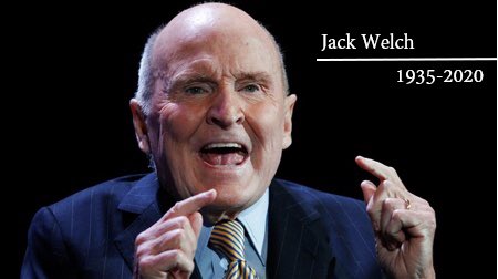 Jack Welch will be missed. 
This is one of my favorite quotes of his - “Good business leaders create a vision, articulate the vision, passionately own the vision, &amp; relentlessly drive it to completion.” #JackWelch #NeutronJack #Leadership #Management #RIPJackWelch #GE