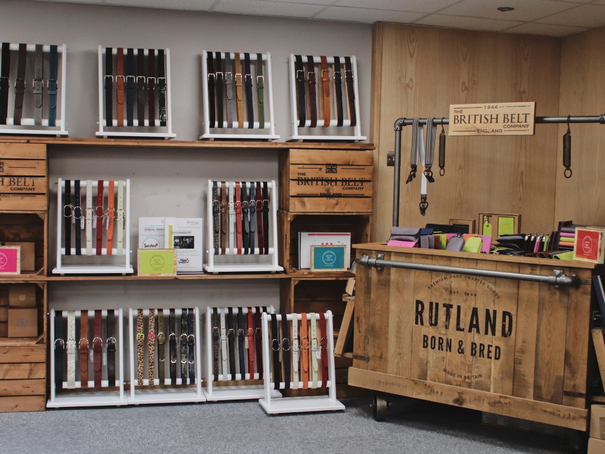 #Rutland Born &amp; Bred. 🇬🇧⁠
⁠
Right beside our factory is our TBBC office.. we've had a revamp recently and here’s the final result! Can you spot the new #leatherbelt styles launching soon? #buybritish #handmade