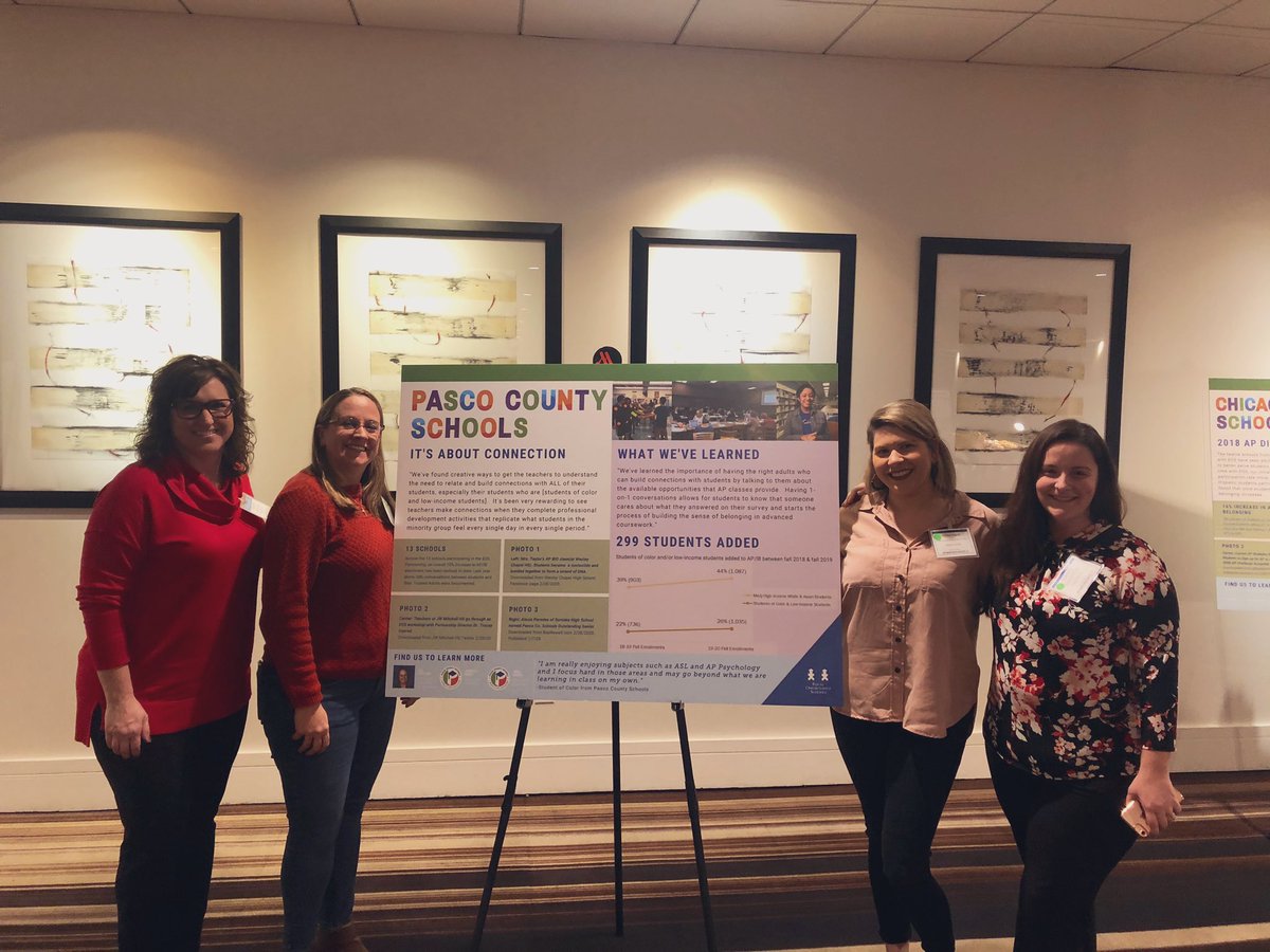 PascoAVID's tweet photo. Dynamic team alert! Exciting to learn and share at the #EOSsymposium2020 #Equity2020 #PascoProud #EveryOpportunity @JWMHS_cortier @RoyalMeek1 @TheCoyoteWay @EqualOppSchools @leadlearnpasco https://t.co/hZnuE66e6g