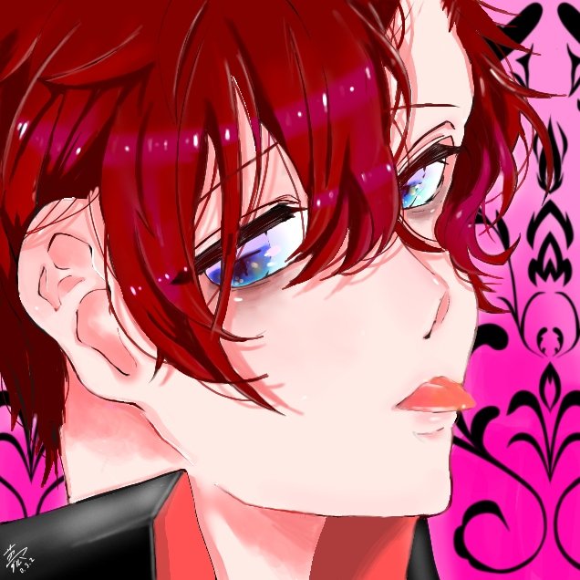 夢だるま 前髪かきあげ独歩 初めてちゃんと描いたかもなんで褒めて下s