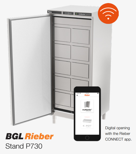 <a href="/HRC_Event/">HRC</a> tomorrow, you can see our new Multipolar Connect - the community refrigerator with a Rieber digital app opening system - no need for a classic key! Available with 10 individual compartments - perfect constant temperature #foodstorage #energysaving
