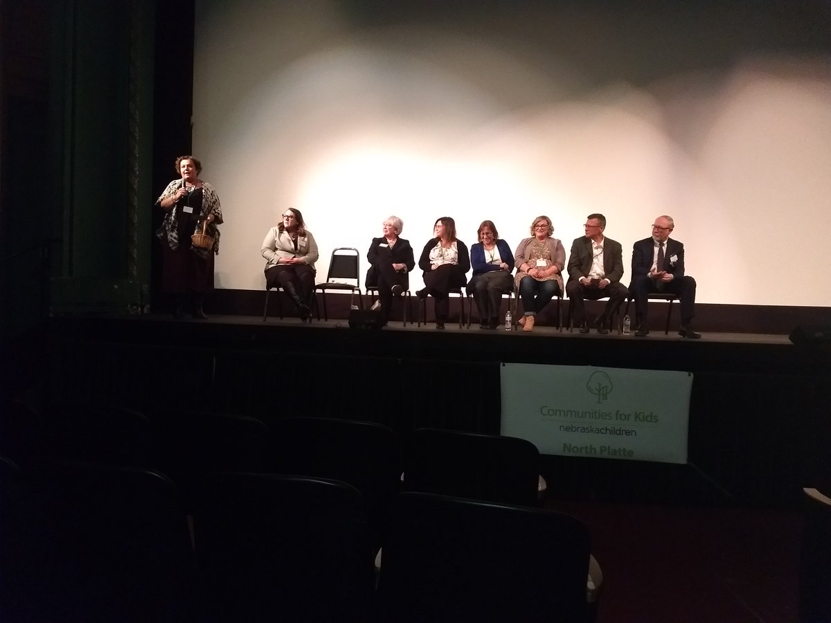 NE_Children's tweet photo. The lack of quality #childcare is @NoSmallMatter - the shortage is very real. Communities for Kids, one of our Early Childhood initiatives, North Platte team including @ChantelTonk &amp; @PeggyRomshek &amp; other leaders, hosted a screening &amp; discussion of the film. https://t.co/e6ZzzoR4po