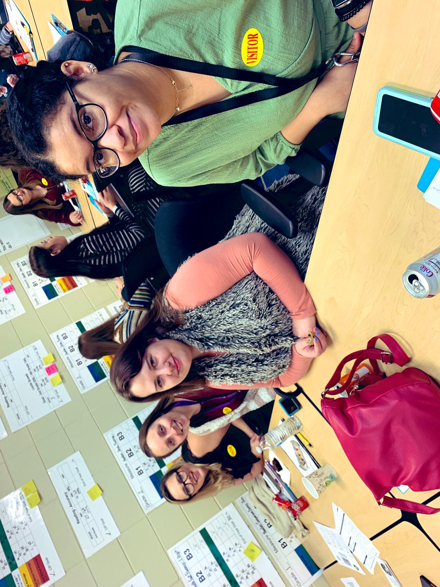 DrCRaulston's tweet photo. Awesome morning @Dearmanvillees with our @MontevalloTES #methodsblock students learning about C.H.A.M.P.S. #safeandcivilschool #UMedTech https://t.co/eC04J31kka