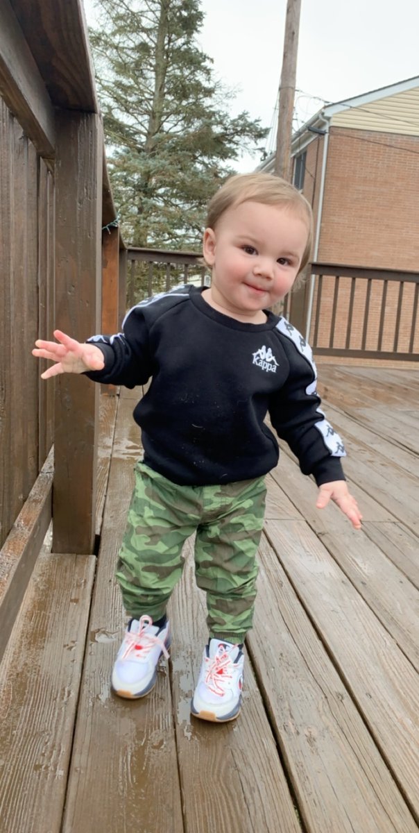 morganwells23's tweet photo. My baby looks like such a big boy now 🥺🥺🥺😢 https://t.co/EJyYfLrPtf