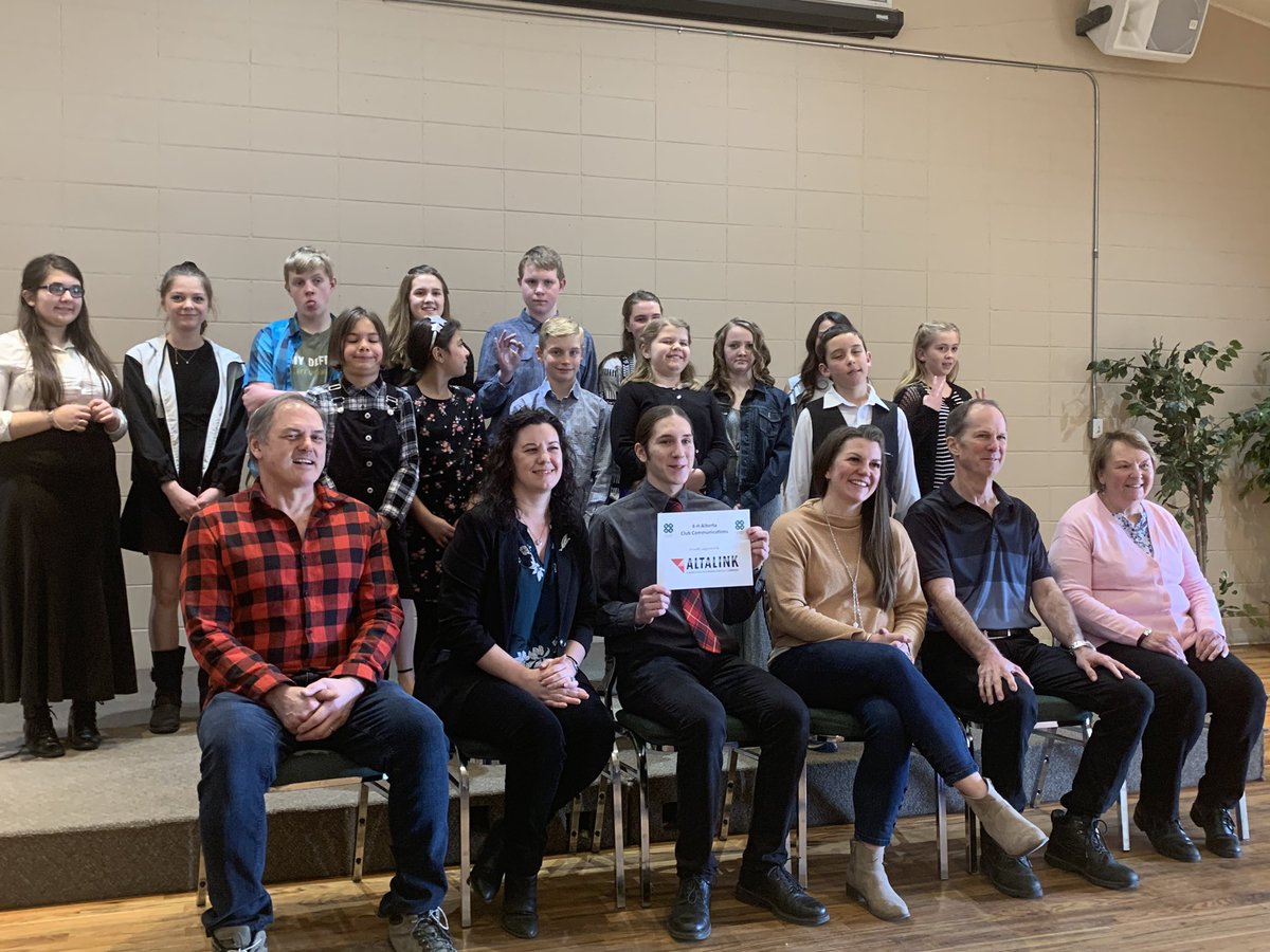 4HSouthpaws's tweet photo. Another Areas public speaking event  hosting competed for foothills 4-H district.  Thank you @AltaLink 5 members moving on to districts. https://t.co/7d1Ol9qtVK