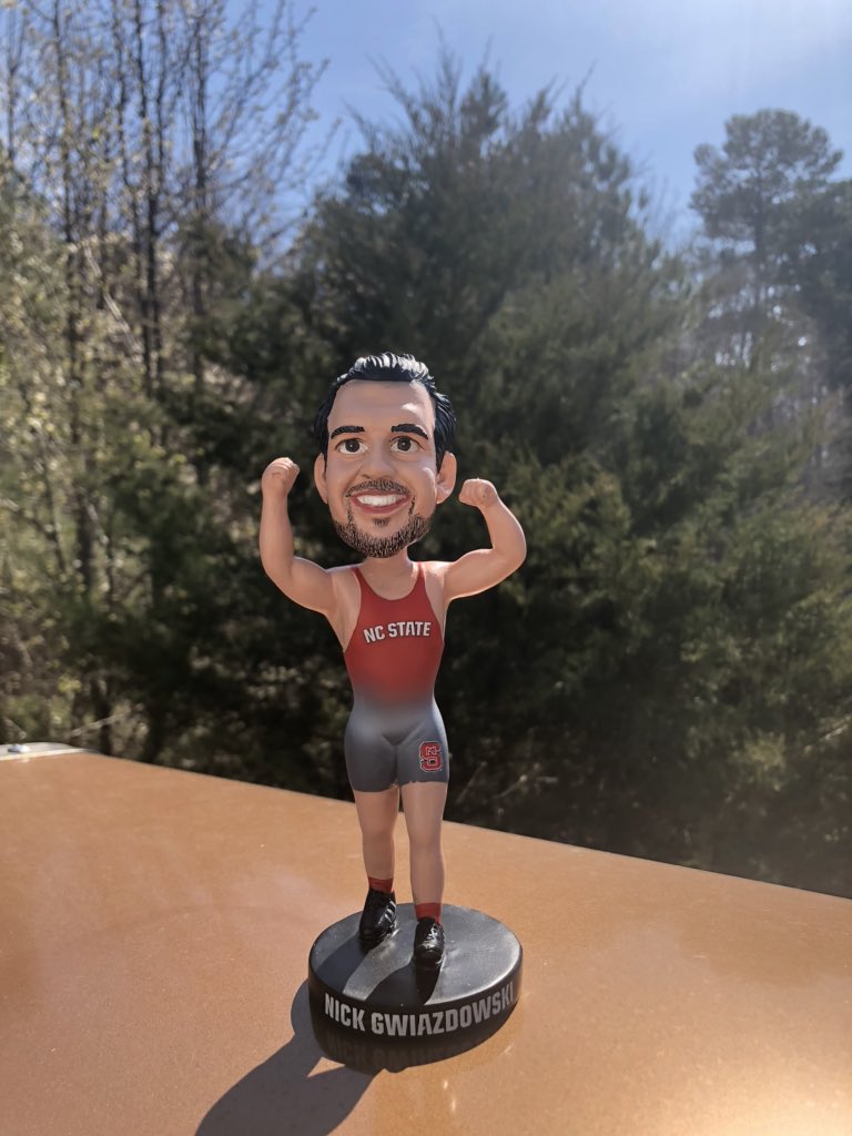 How many College Wrestlers get Bobbleheads? - College Wrestling