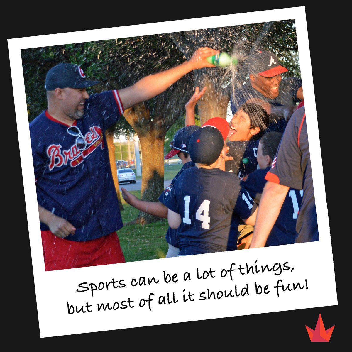Youth sports should be about:

Teamwork
Resilience
Courage
Hard Work
Competition
Sportsmanship
Leadership
Goal Setting
Discipline
Health
Sacrifice
Responsibility

But if youth sports should be anything, it should also be FUN!