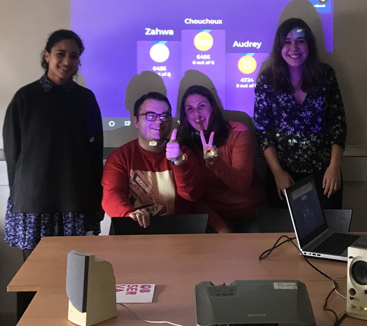 swinburneEmC5's tweet photo. Toujours un plaisir de retrouver les étudiants du @M2consoconcu @CDCMMontpellier pour une journée riche d’échange et de partage sur les #bonnes #pratiques #publicitaires et bravo aux 🥇🥈🥉gagnants du quizz !#Autorégulation #ARPP #Ethique #Pub @MaloDepince https://t.co/uxQUVnOQeP