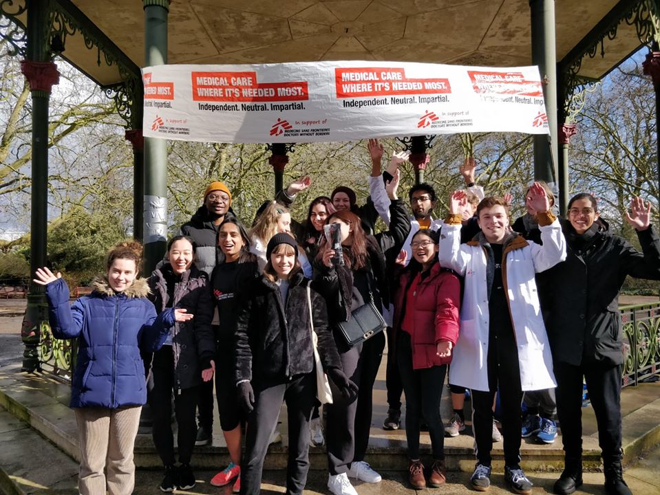 LSHTM Friends of MSF tweet media