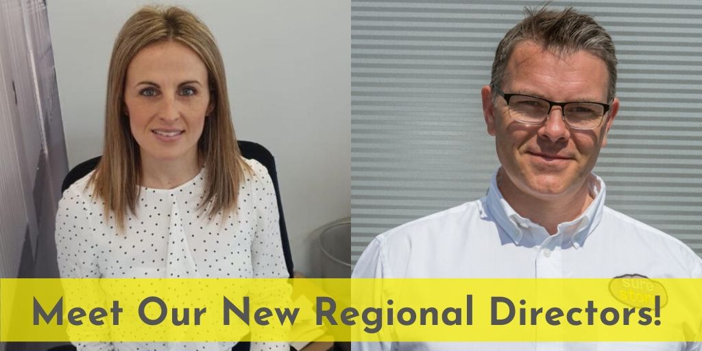 SureStoreLtd's tweet photo. We're very pleased to announce the appointment of our new Regional Directors! Jon Gardner will be leading our Northern branches and Katie Vost will be heading-up our Midland stores. Read more on our blog here - https://t.co/DDLbtokpno https://t.co/tUAb0a3QvS