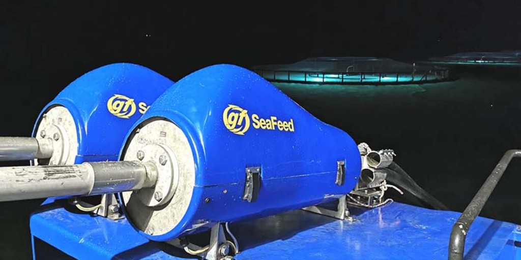 GaelForceGroup's tweet photo. The development of #SeaFeed is a combined result of working directly with & listening to, the needs of fish farm professionals & relying on our experience of over 30 years partnering with #aquaculture producers #Engineering #Technology #Orkney https://t.co/Sh3bYB5jA0