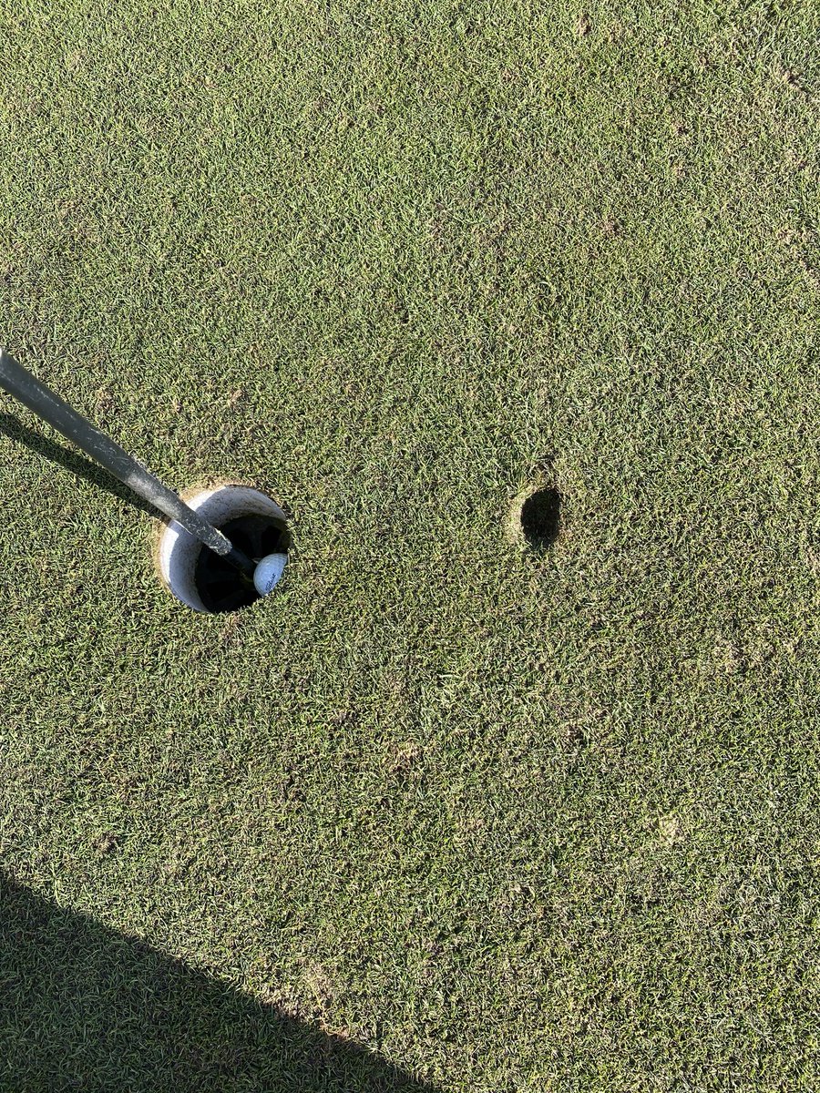 JoshLJ24's tweet photo. 2nd eagle of the week. This time it bounced in from 120 yards 🤯 #ProjectSingleFigures https://t.co/hZkFEpSNPR