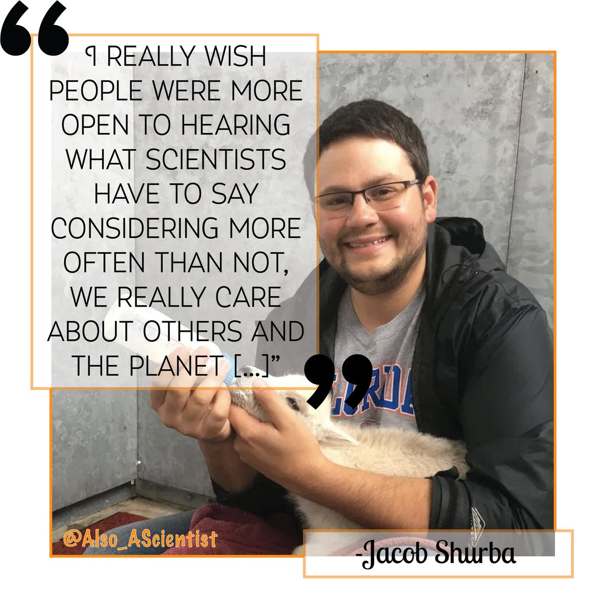 Say hi to <a href="/JShurba/">Jake Shurba, M.Sc., AWB®</a>,  a wildlife disease ecologist at Clemson in the USA🇺🇸 whose love of science started with <a href="/JurassicPark/">Jurassic Park</a>!

Jacob loves wildlife photography &amp; writing for his blog, The Art of Infection (artofinfection.blogspot.com)

#FirstGenInSTEM

✨ow.ly/9Jop50ytk4B✨