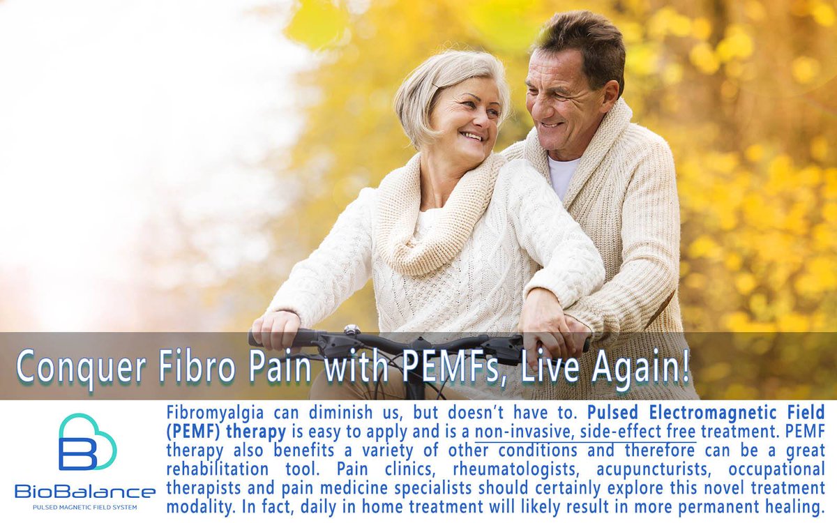 Learn more about fibromyalgia &amp; how pulsed electromagnetic field therapy benefits fibromyalgia based on research evidence: biobalancepemf.com/pemf-therapy-f…

#PEMF #fibromyalgia #PEMFtherapy #painrelief #painmanagement #neurowellness #seniorcare #rehabilitation #painclinic #neurotech