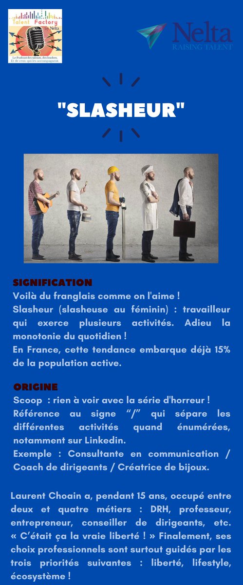 NeltaFrance's tweet photo. [CONCEPTS]

Lors de son interview à la Talent Factory, @LaurentChoain, Chief People Officer chez @MazarsFrance, a évoqué quelques concepts-clés 👇👇👇

Pour écouter son interview et les suivantes, abonnez-vous ici : https://t.co/B96qnfyFX8 https://t.co/7o86nfgkYO