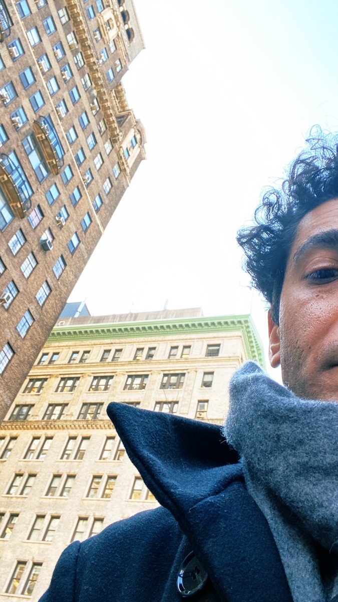 KhyamAllami's tweet photo. In #NYC for a week to try out some ideas with @jackquartet in prep for a new work I'm composing for them. Excitement and nervousness in equal measures! #JACKStudio https://t.co/t6T7AfFuOc