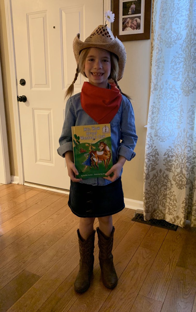 In honor of READ ACROSS AMERICA meet Mrs. Wow! <a href="/ctetigers/">Cumberland Trace ES</a>