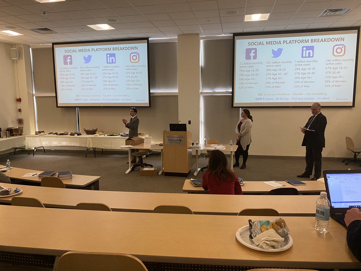 maaps766's tweet photo. Our Denterlein team kicking off our second Social Media Seminar! https://t.co/neYTow4Dz8