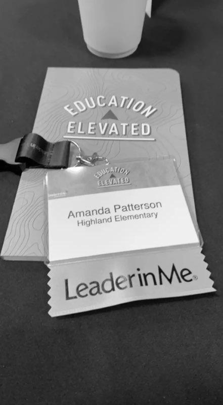 Leader in me symposium in Asheville last week! Lots of learning!
