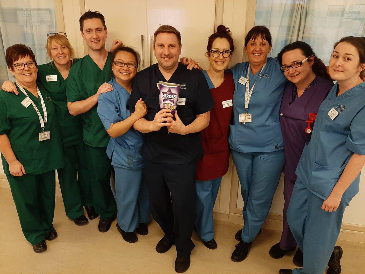 AneurinBevanUHB's tweet photo. Today's Winter Heroes are C7 West at the Royal Gwent Hospital. "They are a credit to their professions as they work so hard and provide such excellent high level of care to all their patients." #BeAWinterHero https://t.co/bPROwjs5LR