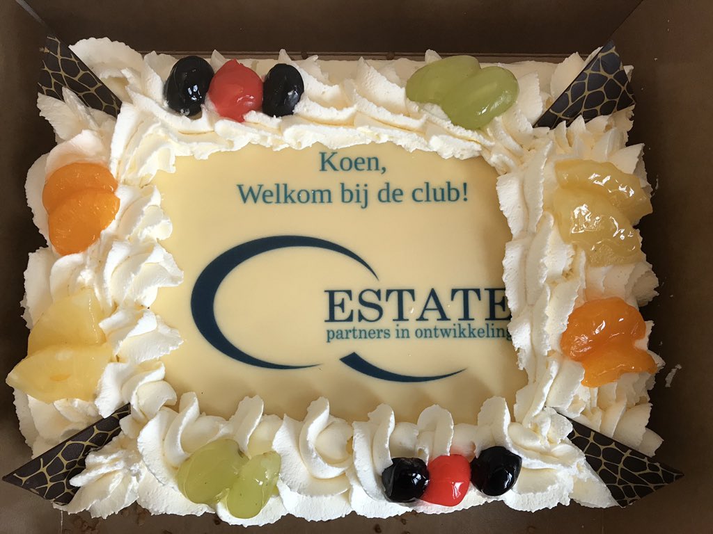 Vandaag is ons #team uitgebreid met Koen Boersen.
Véél #plezier en #succes Koen! Welkom bij de club!