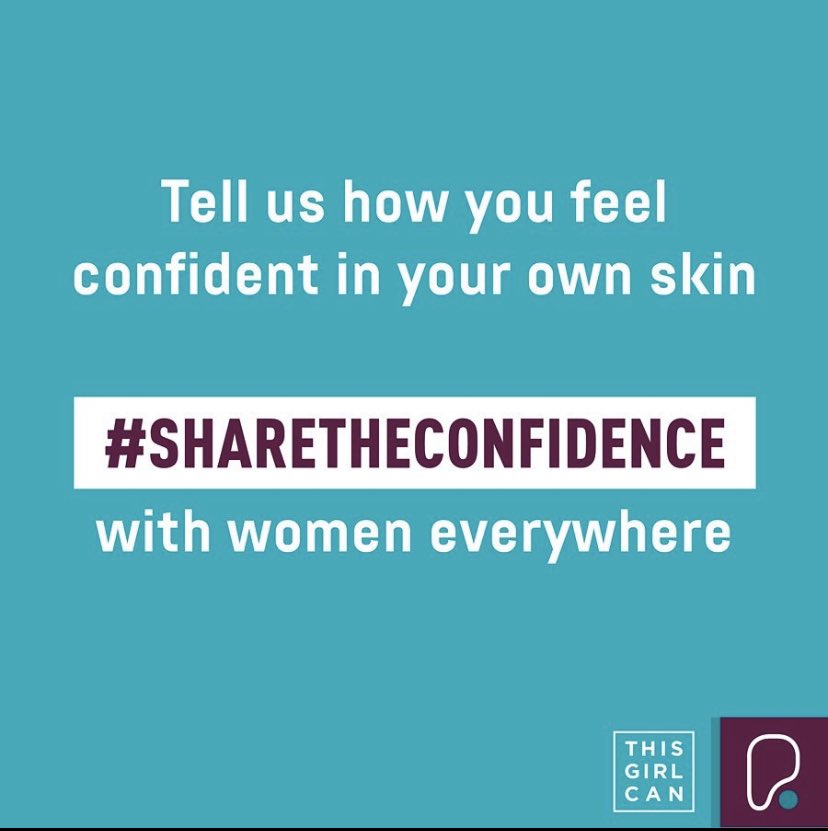 “This week we’re celebrating women everywhere for International Women’s Day. Together with @ThisGirlCan, we’re on a mission to empower women to feel good in their own skin. 
#ShareTheConfidence and inspire women to take the first step in their journey, whatever that may be.