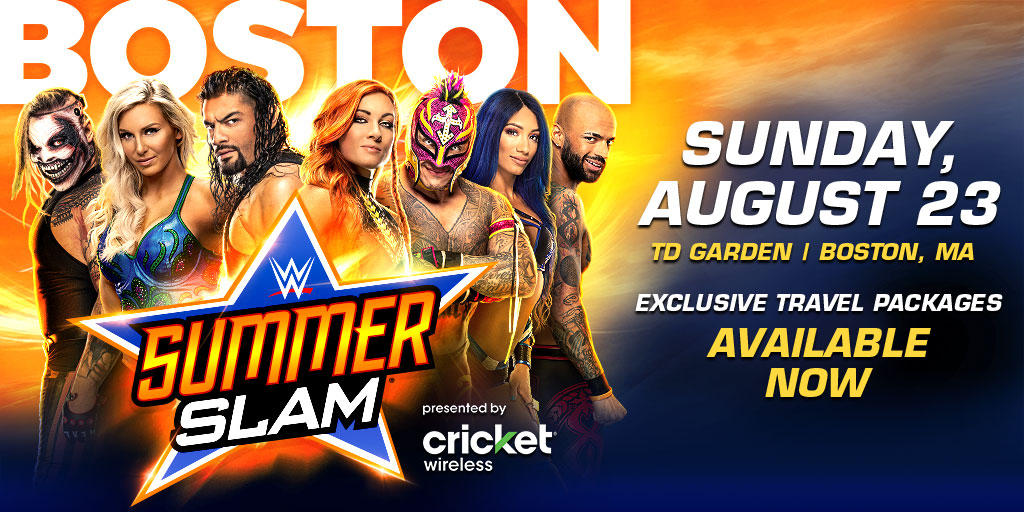 WWE Officially Cancels Summerslam 2020 From Boston TD Garden 2
