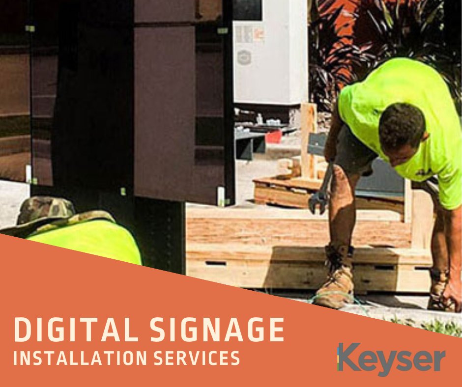 Let us handle the logistics, scheduling and on-site project management for your #digitalsignange installation project! With experience ranging from small-scale installs to nationwide deployments, we can guarantee your satisfaction. ow.ly/6GfH50ywxbu