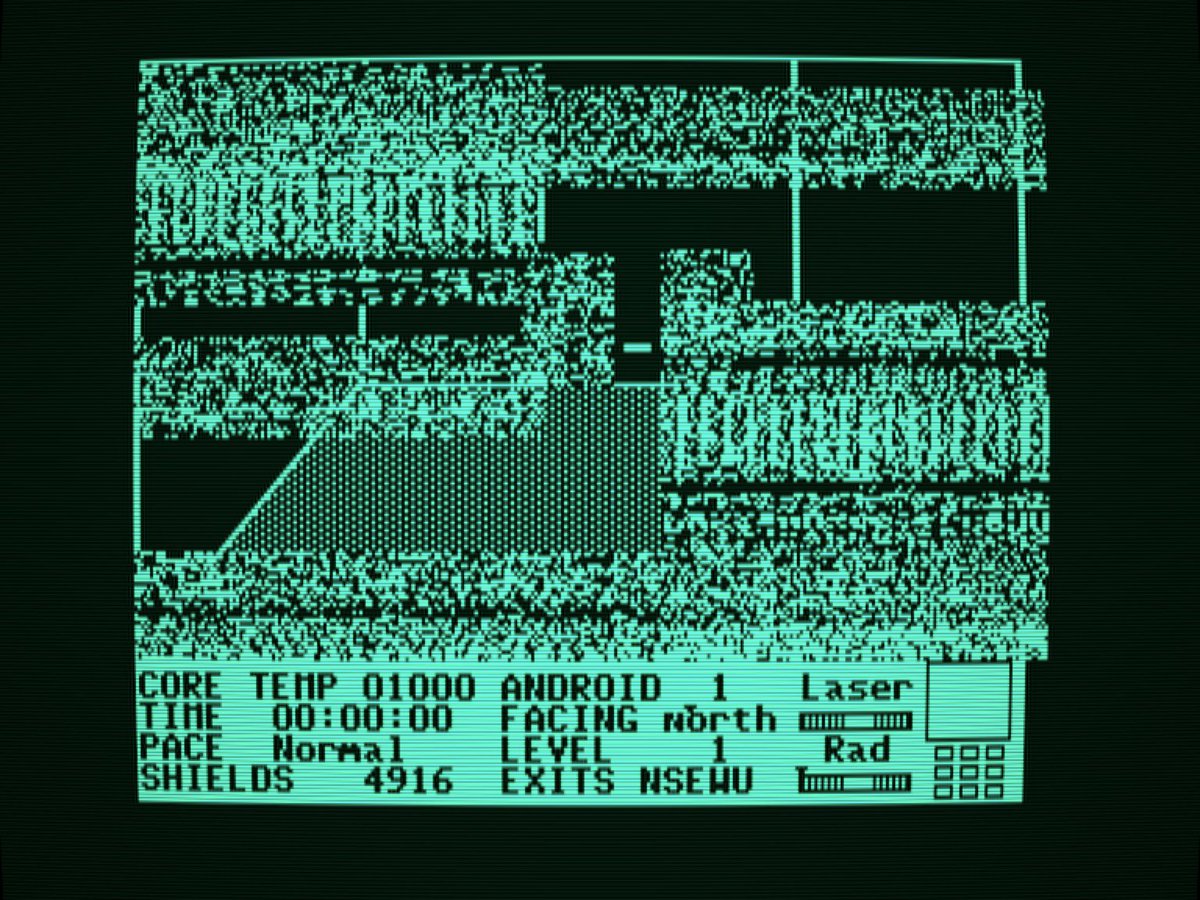 glitched screenshot from "Countdown to Shutdown"